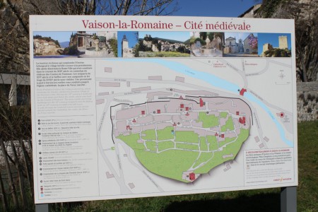 Plan de Vaison-la-Romaine